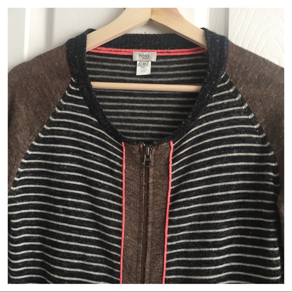 Hoss Intropia Striped Cardigan - Picture 2 of 7